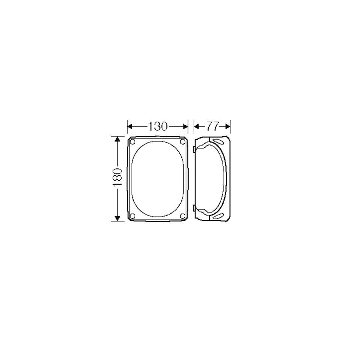 Hensel Boîte de dérivation câble 2,5-6 mm² DK 1006 G