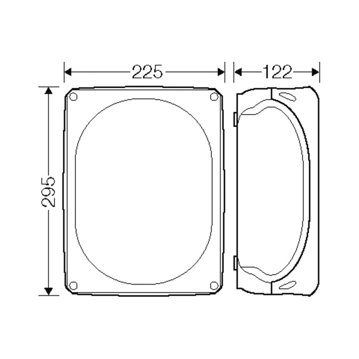 Hensel Boîte de dérivation câble 25qmm, 3 phases DK 3525 S