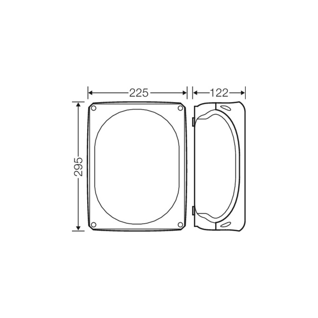 Hensel Boîte de dérivation câble 25qmm, 3 phases DK 3525 S