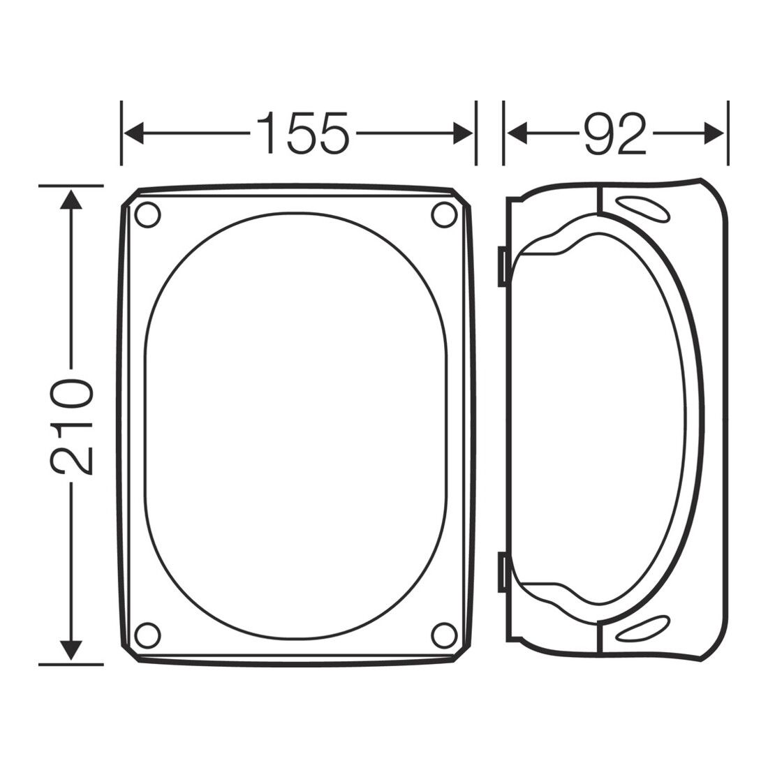 Hensel Boîte de dérivation câble 6-16 mm² DK 1616 G