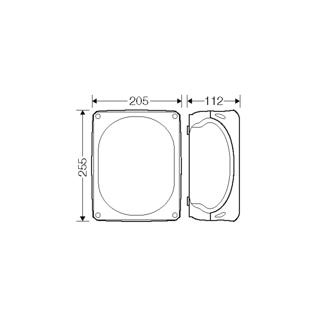 Hensel Boîte de dérivation câble 6-25qmm DK 2525 G