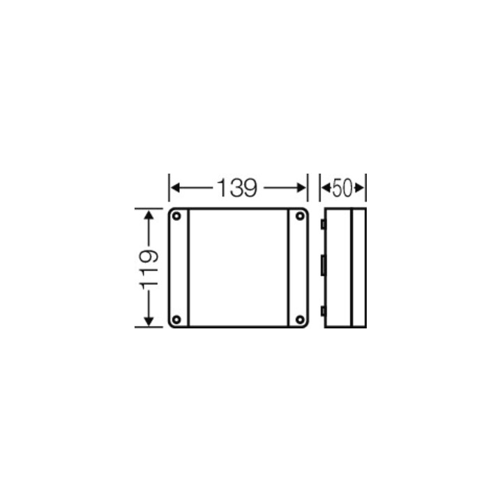 Hensel Boîte de dérivation câble jusqu’à 2,5 qmm 3 ph. 4 qmm DP 9220