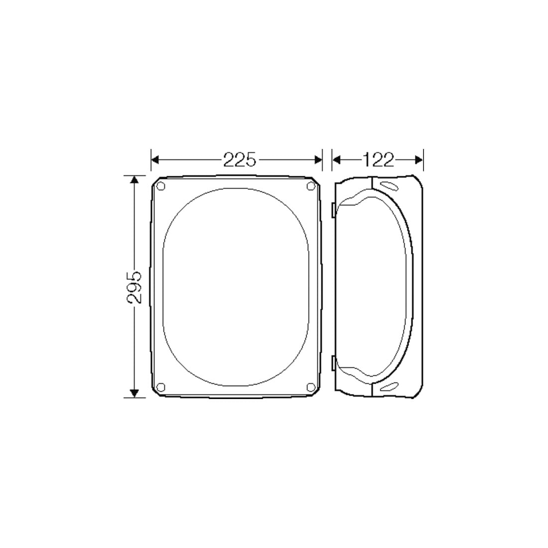Hensel Boîte de dérivation câble jusqu’à 35 mm² DK 3500 G