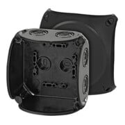 Hensel Boîte de dérivation câble jusqu’à 4 bornes o. noir KF 0400 B-1