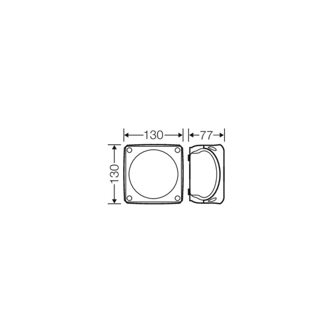 Hensel Boîte de dérivation câble jusqu’à 6qmm DK 0600 G