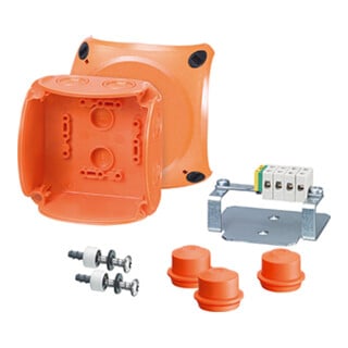 Hensel Boîte de dérivation pour câble 1,5 et 2,5 mm², 5 pôles FK 0402
