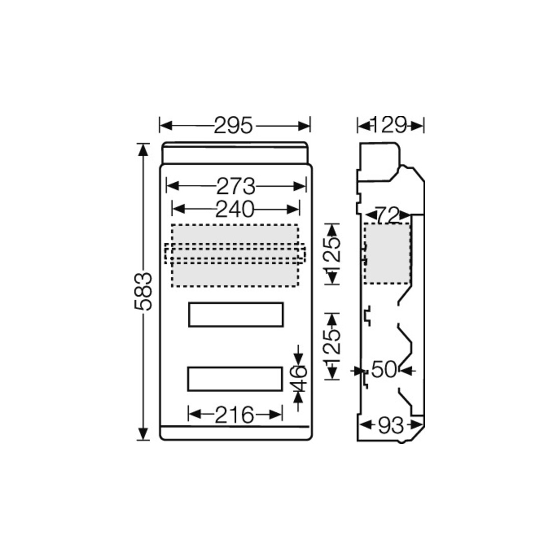 Hensel Boîtier automatique 2 rangées KV 9330