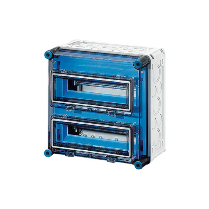Hensel Boîtier automatique 24TE avec 2 couvercles rabattables Mi 1222