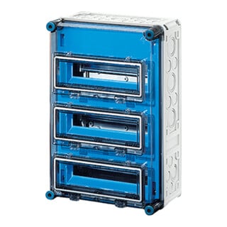 Hensel Boîtier automatique 36TE avec 3 couvercles rabattables Mi 1333
