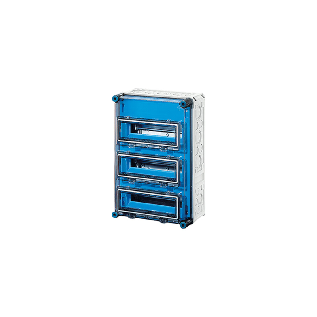 Hensel Boîtier automatique 36TE avec 3 couvercles rabattables Mi 1333