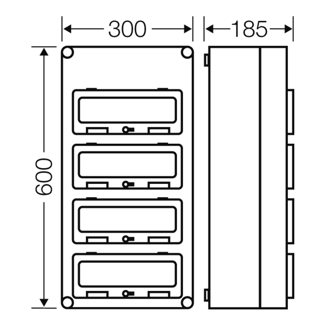 Hensel Boîtier automatique 48TE Mi 1445