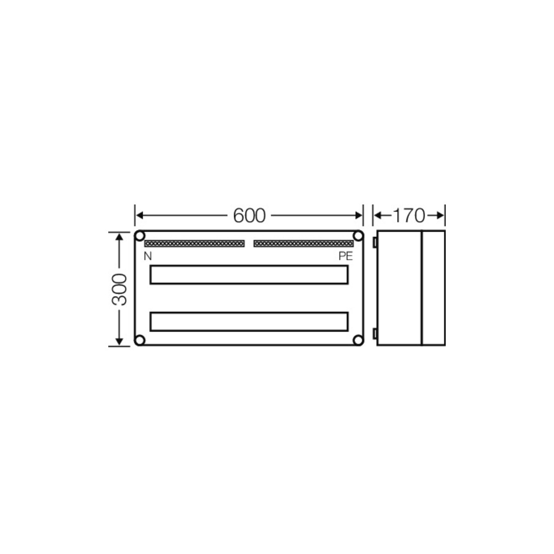 Hensel Boîtier automatique 56TE Mi 1456