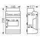 Hensel Boîtier automatique 6TE 6x18mm IP65 KV 9106