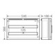 HENSEL Boîtier automatique ENYSTAR 54 modules FP 1408