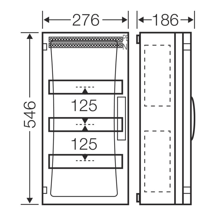 HENSEL Boîtier automatique FP 1318 36 unités de division
