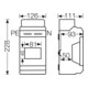 Hensel Boîtier automatique KV PC 9104 4,5TE IP65