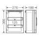 Hensel Boîtier d’automates ENYSTAR 24 modules FP 1218