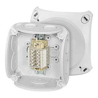 Hensel Boîtier de bornes en rangée 5 bornes 2,5 mm² RK 0205 T