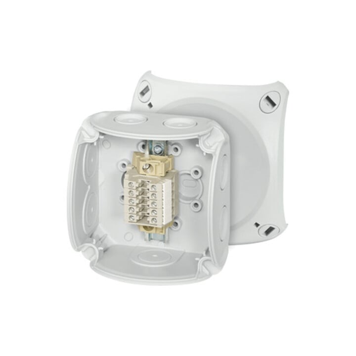 Hensel Boîtier de bornes en rangée 5 bornes 2,5 mm² RK 0205 T