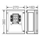 HENSEL Boîtier de coupure de charge 1xNH 00C 3p 125A FP 4211