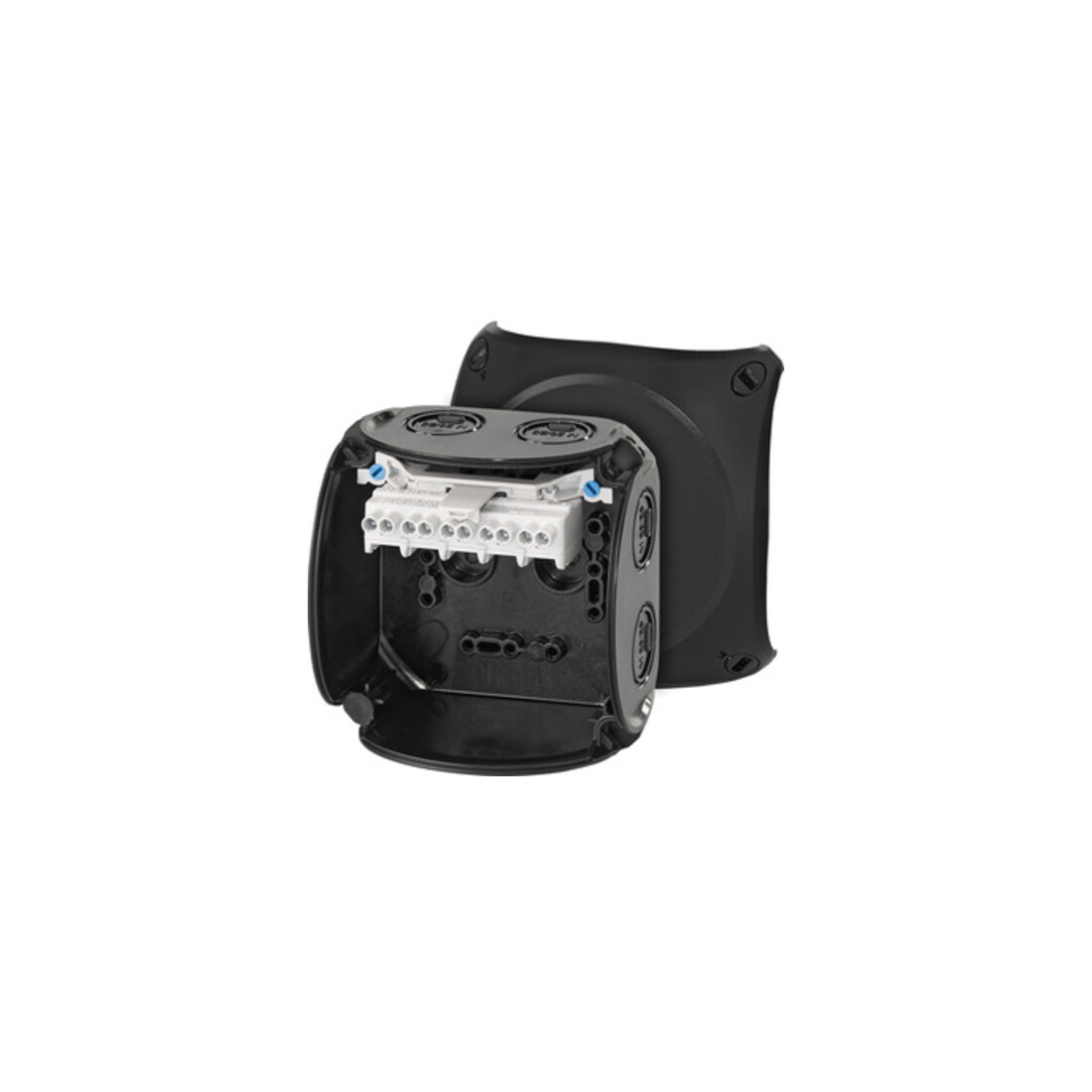 Hensel Boîtier de dérivation câble 1,5-4 5 pôles noir KF 0404 B
