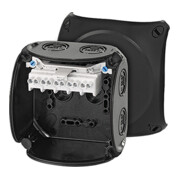 Hensel Boîtier de dérivation câble 1,5-4 5 pôles noir KF 0404 B-4