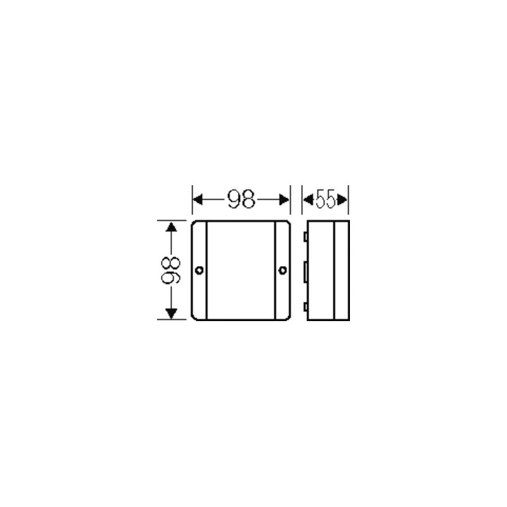 Hensel Boîtier de dérivation câble 1,5-4qmm 3ph. 6qmm DE 9345