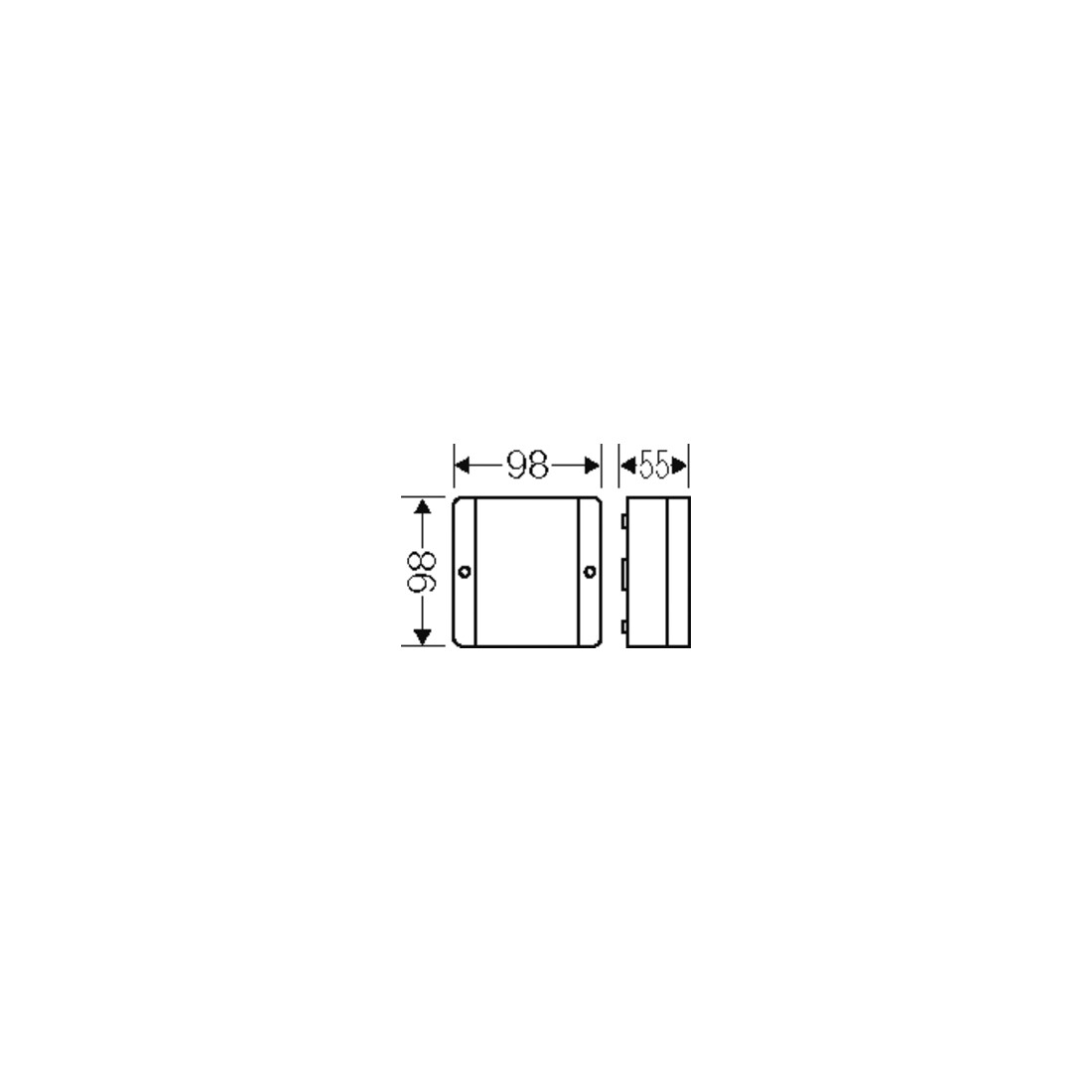 Hensel Boîtier de dérivation câble 1,5-4qmm 3ph. 6qmm DE 9345