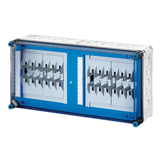 Hensel Boîtier de disjoncteurs 4xNH00 3p.250A 5p avec Mi 6461