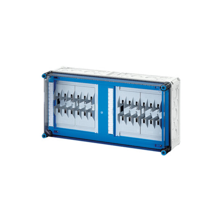 Hensel Boîtier de disjoncteurs 4xNH00 3p.250A 5p avec Mi 6461