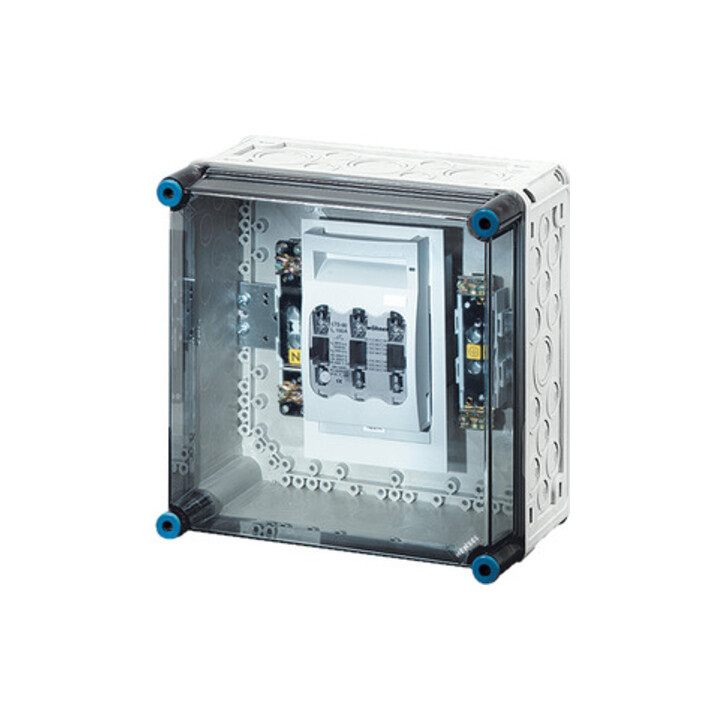 Hensel Boîtier de fusibles 1xNH00 3p. 125A+PE+N avec 5250