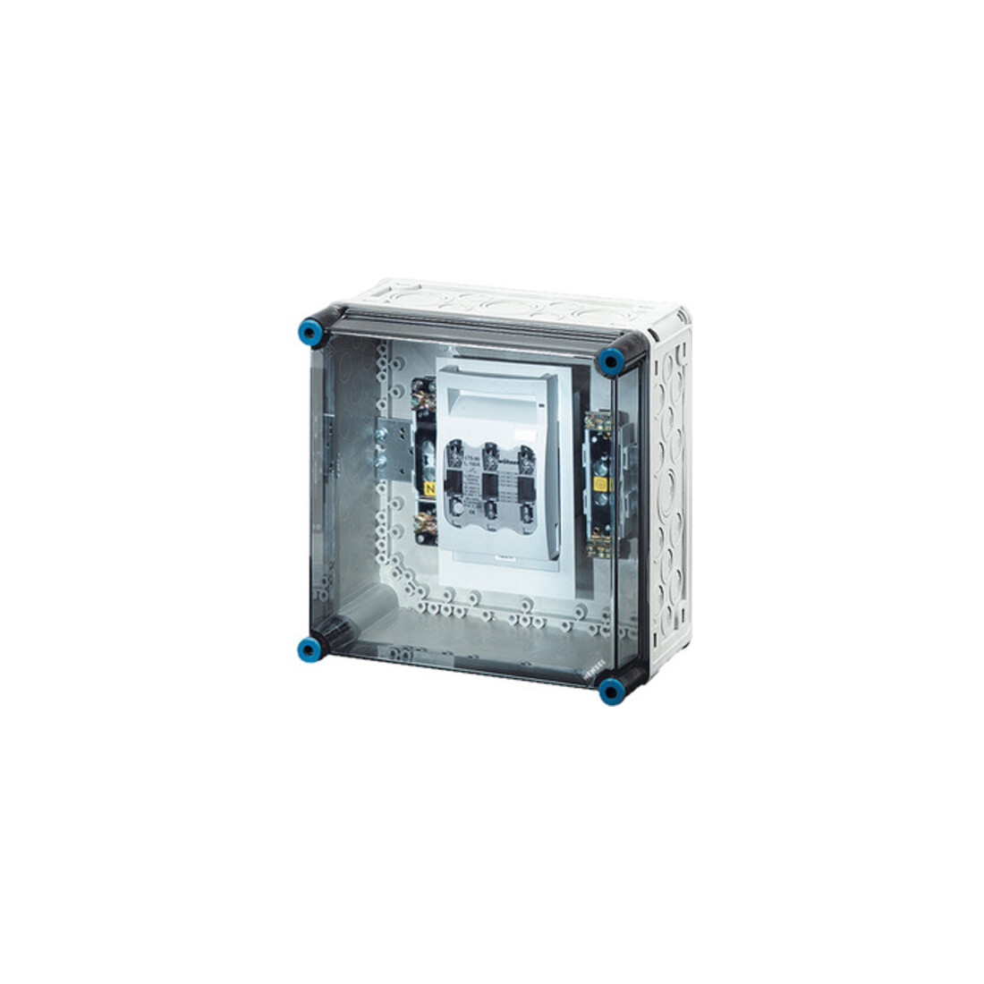 Hensel Boîtier de fusibles 1xNH00 3p. 125A+PE+N avec 5250