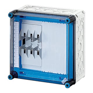 Hensel Boîtier de fusibles 1xNH00 3p. 250A 5p avec 6212