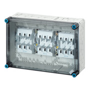 Hensel Boîtier de fusibles 3xNH00 3p. 125A+PE+N avec 4350-1