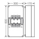 Hensel Boîtier de protection 1xNH1 3p. 250A+PE+N Mi 4451