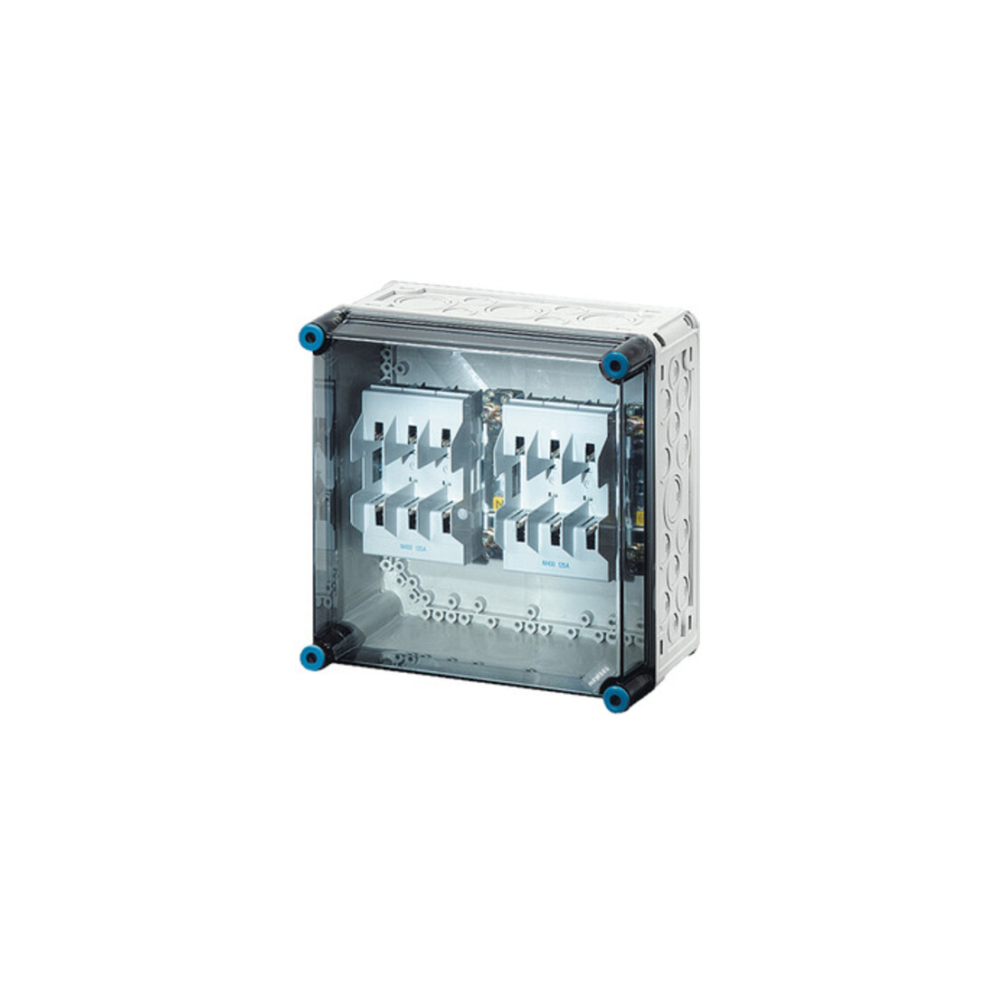 Hensel Boîtier de protection 2xNH00 3p. 125A avec PE et N Mi 4250