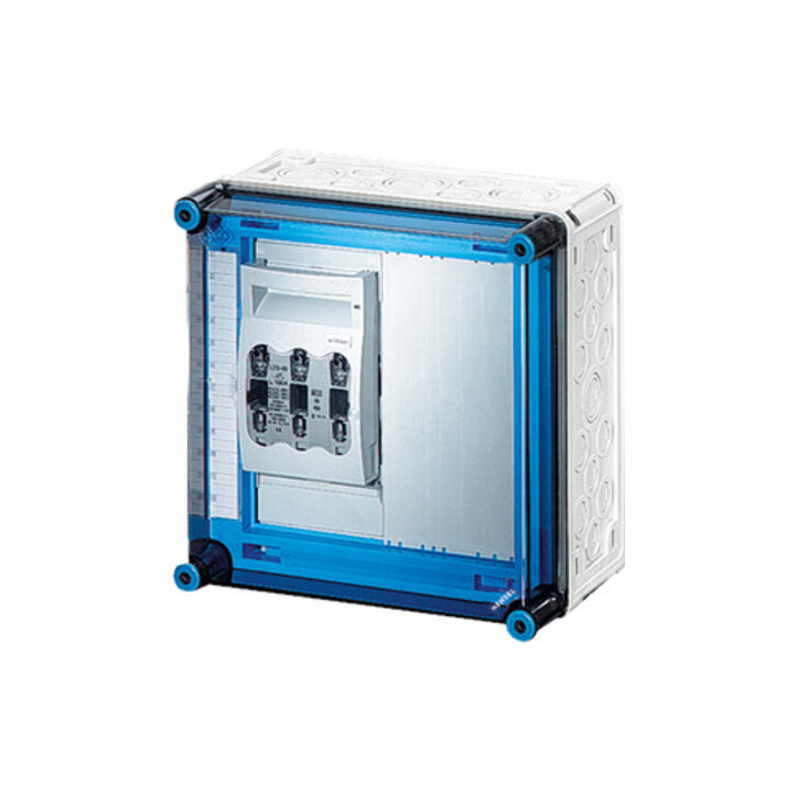 Hensel Boîtier de séparation de charge NH 1xNH00 3p, 400A Mi 6227