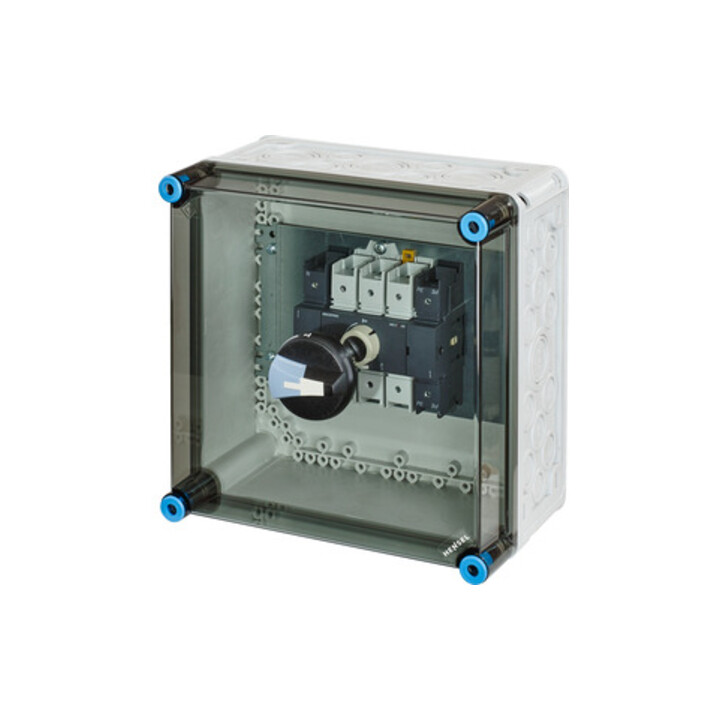 Hensel Boîtier d’interrupteur Mi-Last 100A, 3 pôles + PE + N Mi 7213