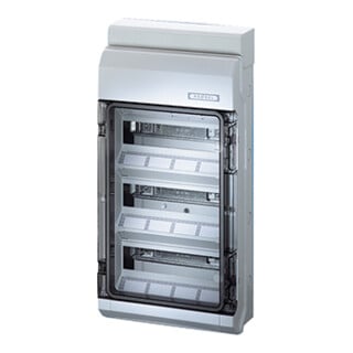 Hensel Boîtier pour automates KV 90, 36 modules, IP 65 9336 NT