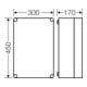 Hensel Boîtier vide 275x425x146mm Mi 0300