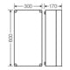 Hensel Boîtier vide 275x575x146mm Mi 0401