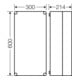 Hensel Boîtier vide 275x575x191mm Mi 0410