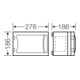 HENSEL Boîtier vide EB 216 × 126 × 136 mm FP 0141