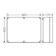 Hensel Boîtier vide EB Dimensions 575x425x146 Mi 0600