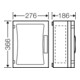 Hensel Boîtier vide ENYSTAR EB, dimensions 216×306×136 FP 0241