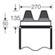 HENSEL Bride de fixation FP FG 273
