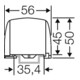 Hensel Connecteur dérivation principal 5 pôles, 4x 1x25 mm² KKL 54