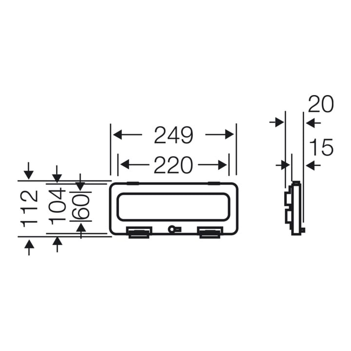 Hensel Couvercle rabattable Mi KL 12