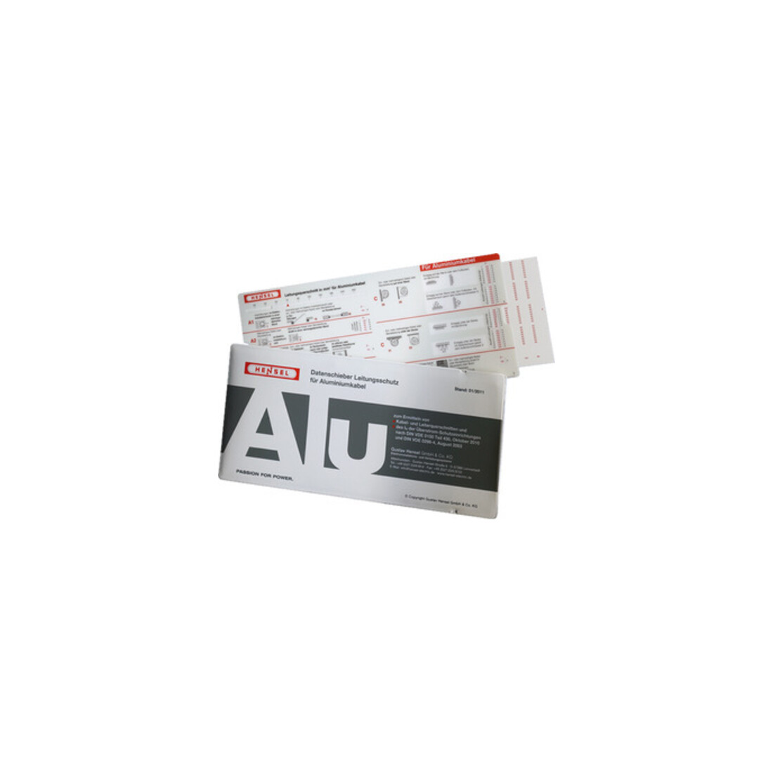Hensel Datenschieber-LS Alu 98 17 0711
