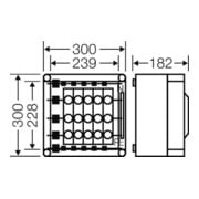 HENSEL DZ-Gehäuse 5x3x63A D02 E18 Mi 3230